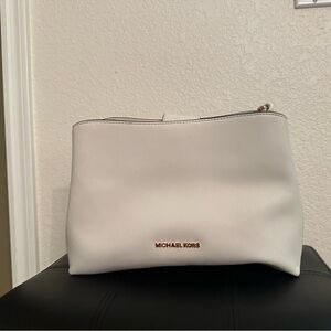 Michael Kors Cream Cosmetic Bag